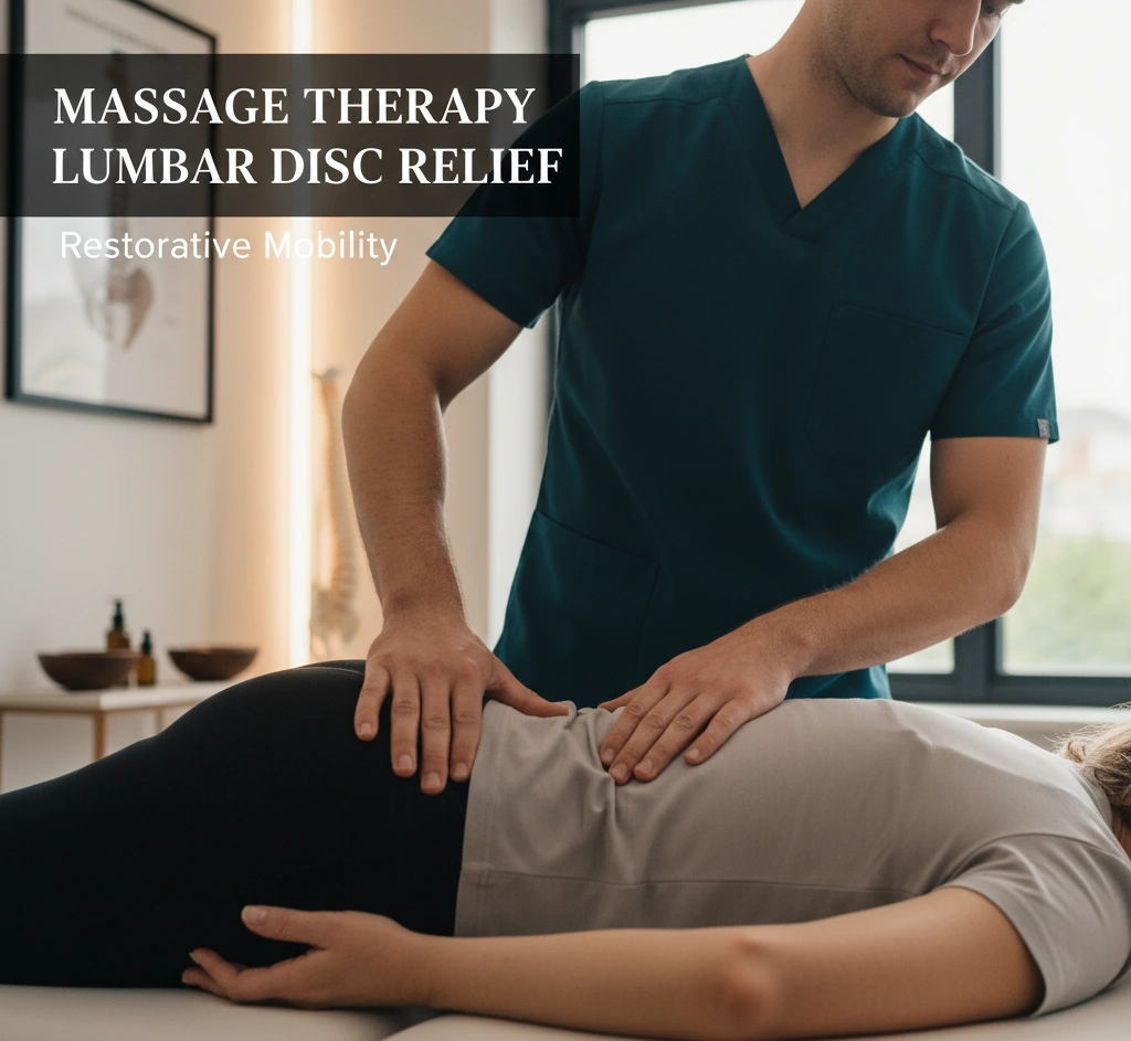 ماساژ دیسک کمر