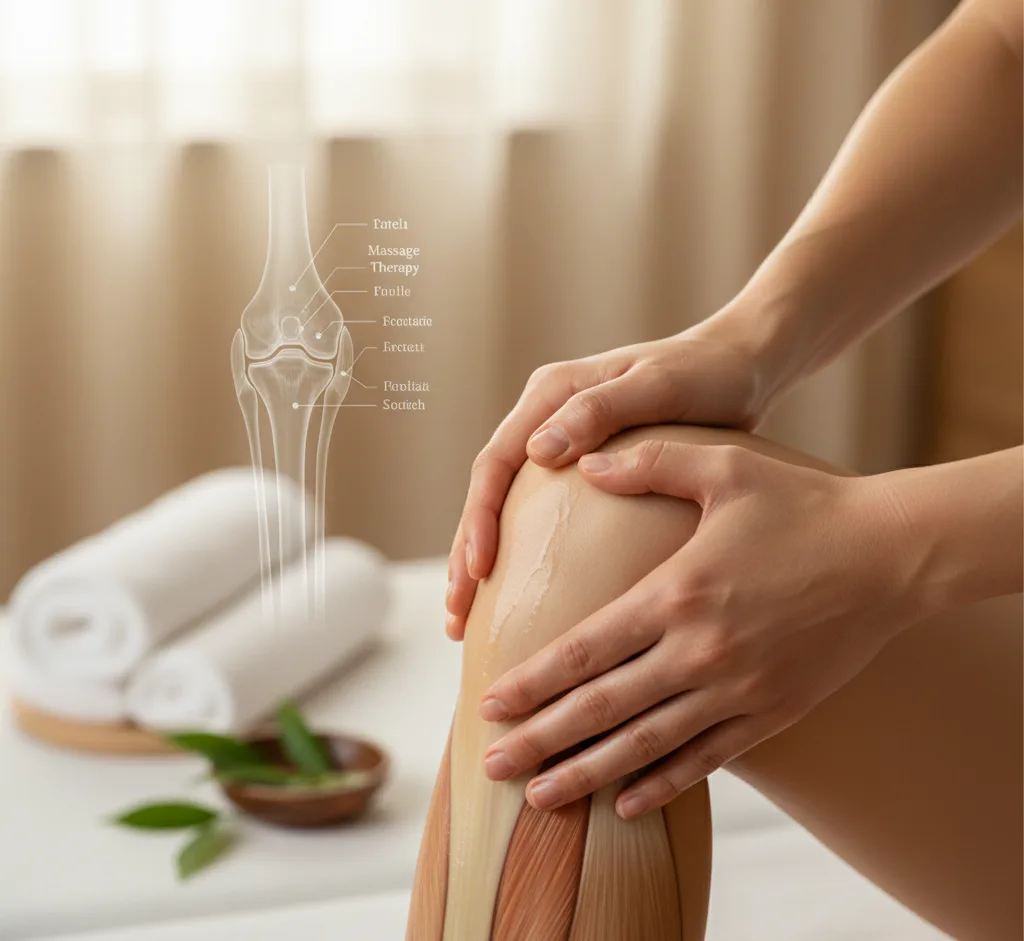 ماساژ زانو